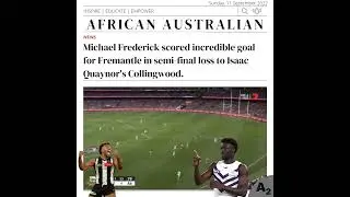 Michael Frederick's incredible goal from 50-meters on a tight angle under pressure for Freo in semis