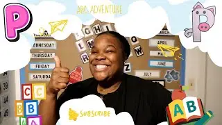 MMT Episode 13:Letter Pp| Early Preschool- PreK Learning| Positive Affirmations| Be Wild, Little One