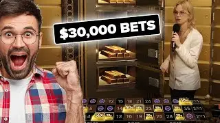 GOLD VAULT ROULETTE &ndash; INSANE $30,000 BETS!