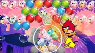 AB POP Angry Birds game play hard Level 601-603