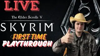 Skyrim first time playthrough come say hi