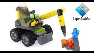 lego city 30350 Volcano Jackhammer-Lego Speed build