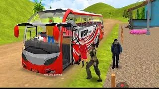 New express bus driving 3d game - bus simulator ultimate bus drive - real bus  android game play 
