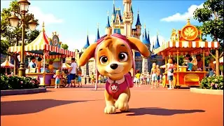 Puppy Vacation at the Disney Fun Park 🎵🎡 PAW Patrol Songs