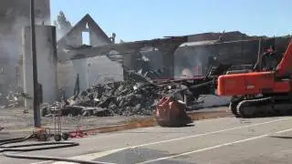 Canterbury Flour Mill Destroyed by Fire