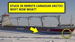 ⚠️ Cargo Ship Aground In Risky Icy Northwest Passage - Thamesborg