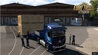 ETS2 Special Transport Intro 🚛 | Special Cargo Pack Cutscene & Job Start
