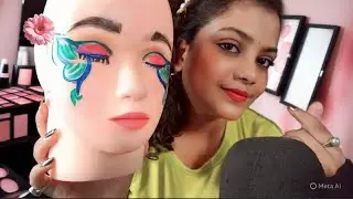 ASMR Maniqueen Butterfly Eye Makeup 🦋✨