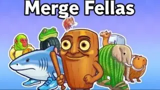 Italian Brainrot Merge Fellas Live Gameplay #mergefellas #roblox #robloxlive