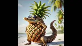 Pineapple Crocodile