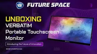 UNBOXING VERBATIM PORTABLE SCREEN [ FUTURESPACE ]