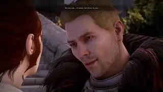 Cullen And Dalish Inquisitor First Kiss - Dragon Age Inquisition