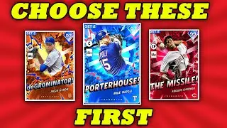 CHOOSE THESE CARDS FIRST IN SEASON 2 OF MLB THE SHOW 23