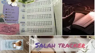 Let's make 🩷SALAH TRACKER🩷 | 🩵NAMAZ TRACKER🩵 | muslimah |