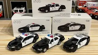 596 LAPD Crown Victoria и Ford Fusion в масштабе ￼1/64
