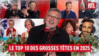 Les Grosses Têtes : le top 10 des vidéos les plus vues en 2025