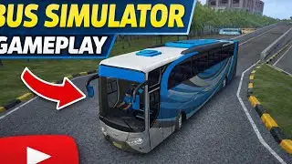 Realistic Bus Simulator Gameplay 😲 | Crazy City Driving