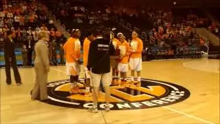 Lady Vols SEC Regular Season Trophy Presentation