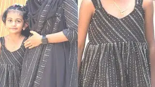 MOM AND DAUGHTER MATCHING OUTFITS IDEAS //SAME DRESS DESIGN 🥰