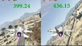 #GTX1060 6G Grand Theft Auto V Driver 399.24 vs 436.15 #EVGA
