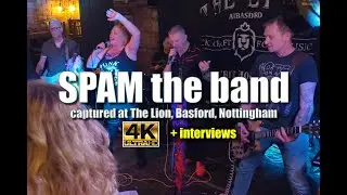Группа SPAM записала альбом в пабе Lion в Басфорде, Ноттингем.