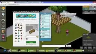 como fazer uma casa da arvore no habbo