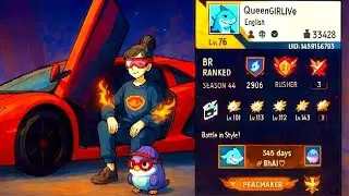 QUEEN GIRL LIVE RANK PUSH🚀❤️&zwj;🔥| FREE FIRE LIVE WITH QUEEN GIRL ❤️&zwj;🔥| ROAD TO 50K SUBS