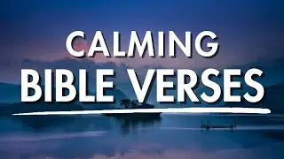 Calming Scriptures & Ocean Waves | Soothing Bible Verses