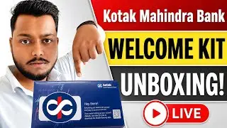 Kotak Mahindra Bank Welcome Kit Unboxing 🔥 | Debit Card, Documents & Benefits Full Review