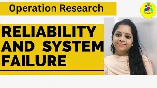 Reliability and System Failure concept & Question |Operation Research