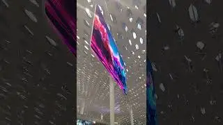 Airport double-sided ultra thin and slim led display  #digitalsignage #leddisplay #nextgendisplay