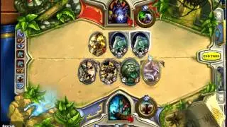 Hearthstone Shaman [ Reincarnate + Cairne combo ] casual gameplay