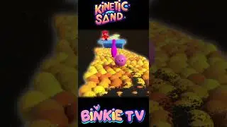 🌈 Learn Colors 🎳 Kinetic Sand & Bowling Ball Adventure! #kineticsand #kineticsandplay