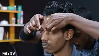 Unique Head Massage | Scratching Tapping Cracking Massage ASMR | The Strong Wrist Barber Massage