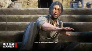 Javier's Death Hidden Cutscene If Arthur Shoots At Fussar And The Cuban Army | RDR2