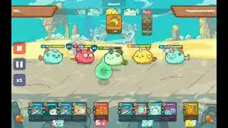 AQUA BUG PLANT AGAINST AQUA w/ SNEAKY RAID, BEAST, PLANT | AXIE INFINITY