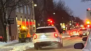 Snow removing operations started on Verdun 