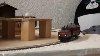 2. Fahrt mit dem Akku Wittfeld Triebwagen auf der Winteranlage. 😍 💙 🇩🇪 💪