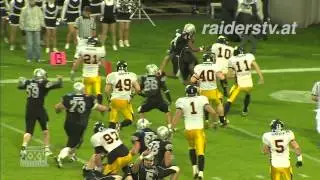 Eurobowl XXV 2011: SWARCO RAIDERS vs. Berlin ADLER PART-1