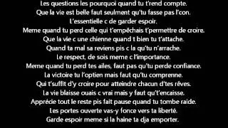 Légitime Ft eLmaniak - J'avais peur (Lyrics vidéo)