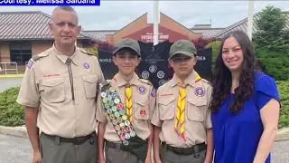 Boy Scout plays Taps nightly outside NJ veterans home