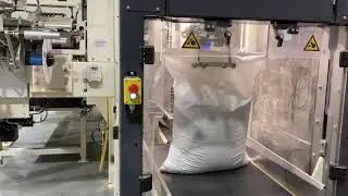 15209 Seeds Bag Filling and Palletizing system for big pre-made bags up to 28