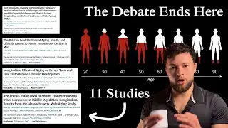Does Testosterone Really Decline With Age? (11 Studies)