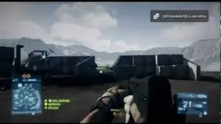 Battlefield 3 - Base Jumping Gameplay
