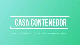 CASA CONTENEDOR VIVIENDA CONTAINER, #housemoving #house #transformaci&oacute;n