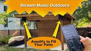 Stream Music Alexa Echo Link and Amplifier Outdoor Pool Patio