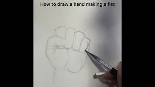 How to Draw a Hand in a Fist | Easy Step-by-Step Tutorial