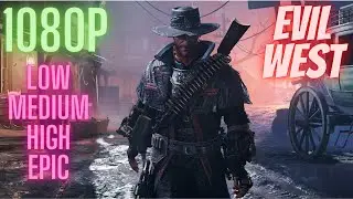 Evil West Gameplay on low end pc