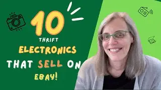Ten Best Thrift Electronics To Sell on eBay!