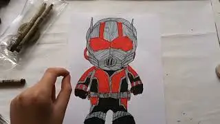 РИСУЕМ ЧИБИ ЧЕЛОВЕКА МУРАВЬЯ (CHIBI DRAW)